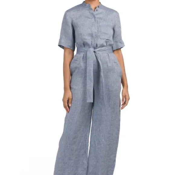 THEORY Patch Pocket Jumpsuit - Picture 5 of 8